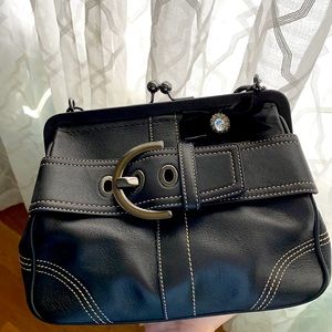 Authentic Small Coach Clutch Bag